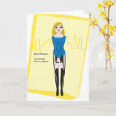 Flirtz: Amber Karte (Gelbe Blume)