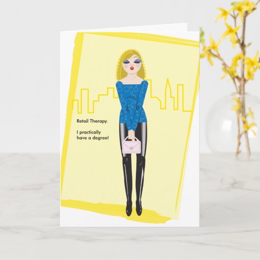 Flirtz: Amber Karte (Gelbe Blume)