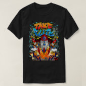 Flite Boi Urban nehmen Flite Rocket Graffiti T-Shirt (Design vorne)