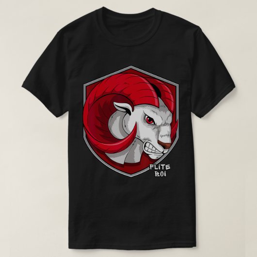 Flite Boi WinstonSalem Staat WSSU Rams Graphic T-Shirt (Design vorne)