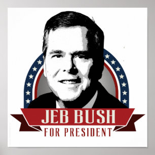 FLITTER JEB BUSHS 2016 - .PNG POSTER