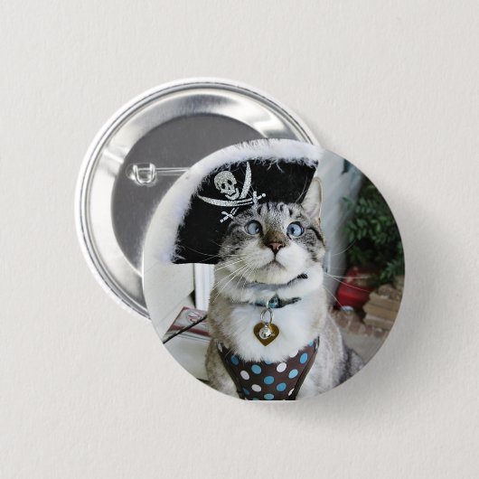 Flitter sagt "ja ja Kapitän! " Button (Vorne & Hinten)