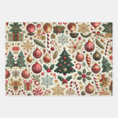 Flitter und Glanz Geschenkpapier Set (Vorderseite 2)