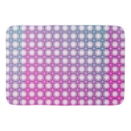 Flitterwaben: Geometrisches Muster für komplexe Wa Badematte