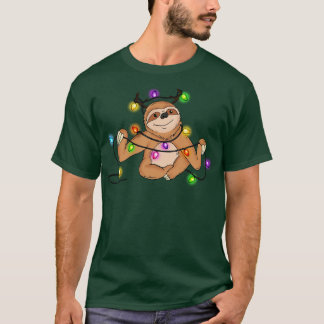 Flitterweihnachtsbeleuchtung Weihnachtsgeschenk T-Shirt