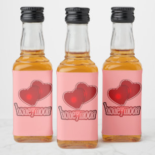 Flitterwochen Alkoholflaschenetikett