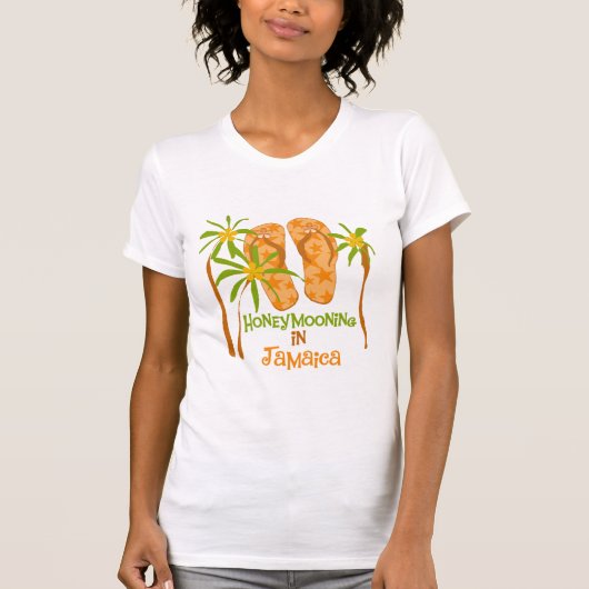 Flitterwochen auf Jamaika T-Shirt (Vorderseite)