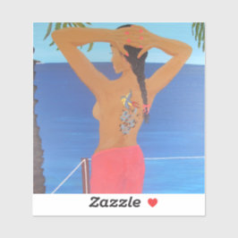 Flitterwochen Aufkleber