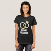 Flitterwochen Brautparty Frischvermählte Braut T-Shirt (Vorne ganz)