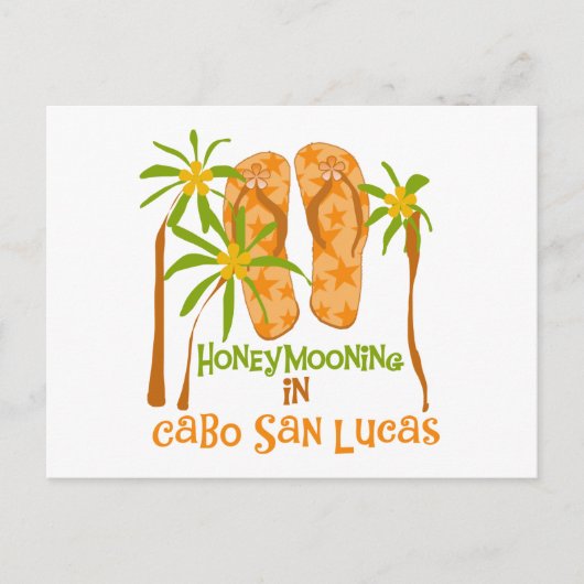 Flitterwochen Cabo San Lucas Tshirts und Geschenke Postkarte (Vorderseite)