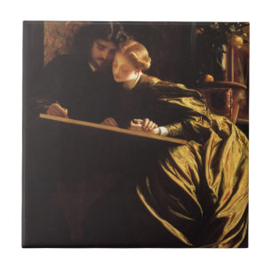 Flitterwochen des Malers von Lord Frederic Leighto Fliese