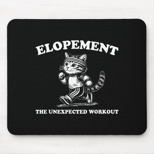 Flitterwochen Die unerwartete Übung Mousepad (Vorne)