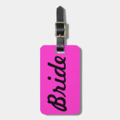 Flitterwochen-Gepäckanhänger Gepäckanhänger (Vorderseite vertikal)