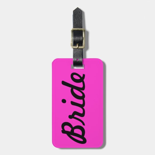 Flitterwochen-Gepäckanhänger Gepäckanhänger (Vorderseite vertikal)