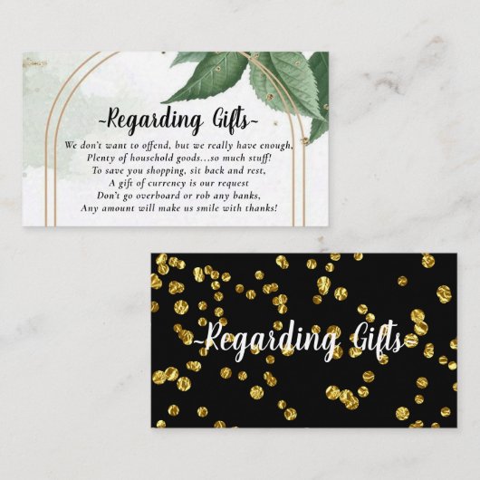 Flitterwochen Gute Karte wünschen (Vorne/Hinten)