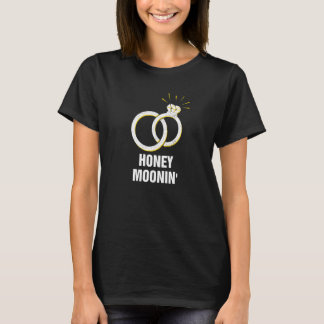 Flitterwochen-Hochzeitsgesellschaft Neuvermählte B T-Shirt