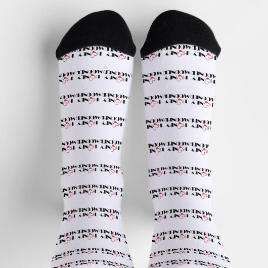 Flitterwochen Hochzeitssocken Socken (Oben)