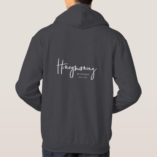 Flitterwochen Hoodie (Rückseite)