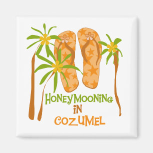 Flitterwochen in Cozumel Magnet