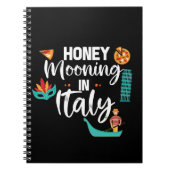 Flitterwochen in Italien Paare Matching Vacation Notizblock (Vorderseite)