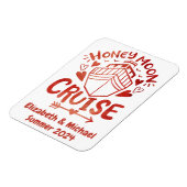 Flitterwochen individuelle Kreuzfahrt Kabine Tür Magnet (Linke Seite)