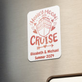 Flitterwochen individuelle Kreuzfahrt Kabine Tür Magnet