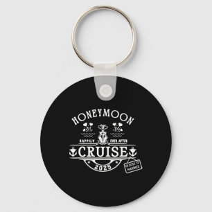 Flitterwochen Kreuzfahrt 2025 Braut und Bräutigam  Schlüsselanhänger