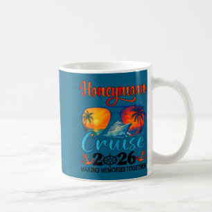 Flitterwochen-Kreuzfahrt 2026 Gerade geheiratet Ku Kaffeetasse
