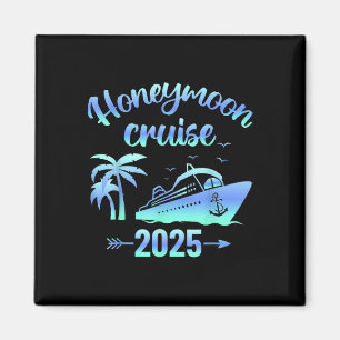 Flitterwochen Kreuzfahrt Frisch Verheiratet 2025 P Magnet