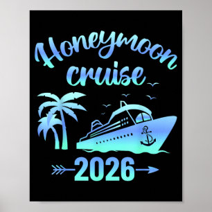 Flitterwochen Kreuzfahrt Verheiratet 2026 Paare Pa Poster