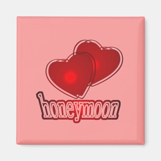 Flitterwochen Magnet (Vorne)