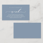 Flitterwochen, Modernes romantisches Design Begleitkarte (Vorne/Hinten)