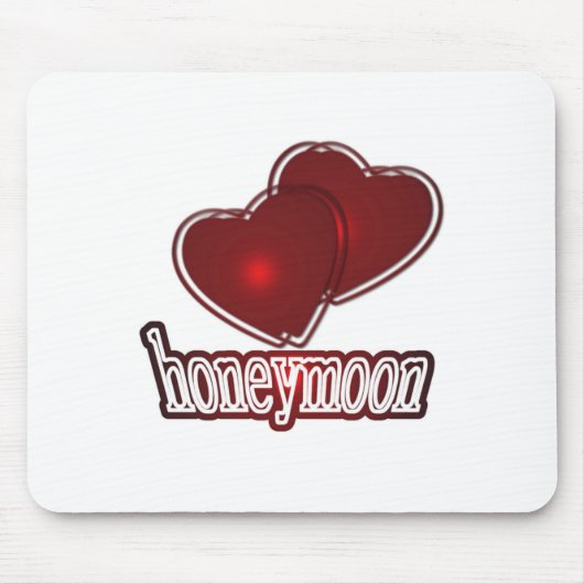 Flitterwochen Mousepad (Vorne)