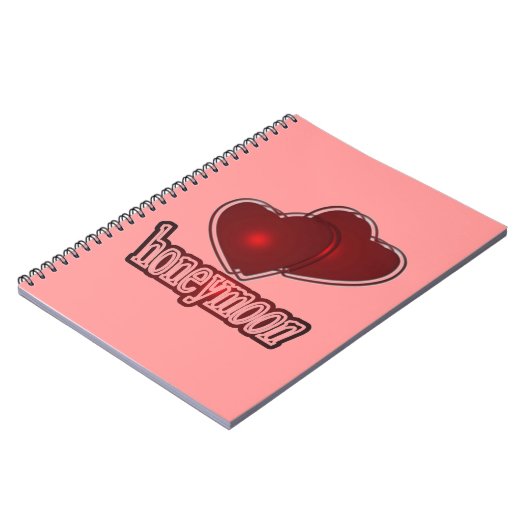 Flitterwochen Notizblock (Linke Seite)