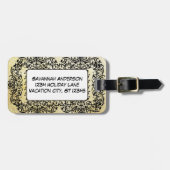 Flitterwochen Personalisiertes Foto Gepäckträger T Gepäckanhänger (Vorderseite horizontal)