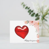 Flitterwochen Postkarte (Stehend Vorderseite)