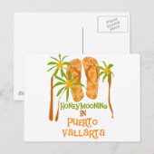 Flitterwochen Puerto Vallarta Tshirts und Geschenk Postkarte (Vorne/Hinten)