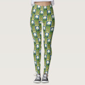 Flitterwochen Roswell Außerirdischen Cartoon Leggi Leggings (Vorderseite)