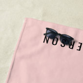 Flitterwochen-Schwingungen Strandtuch (Beispiel)