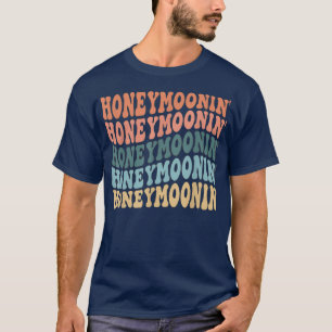 Flitterwochen-Spaß Honeymoon Braut und Bräutigam F T-Shirt
