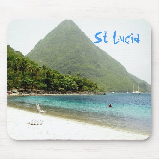Flitterwochen, St Lucia Mousepad (Vorne)
