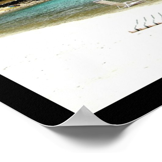 Flitterwochen, St. Lucia Poster (Ecke)