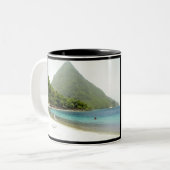 Flitterwochen, St- LuciaTasse Zweifarbige Tasse (Vorderseite Links)
