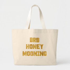 Flitterwochen-Tasche Jumbo Stoffbeutel
