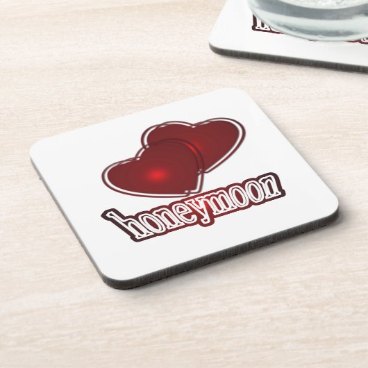 Flitterwochen Untersetzer (Linke Seite)