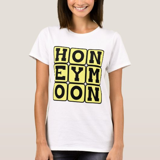 Flitterwochen, Urlaub neu T-Shirt (Vorderseite)