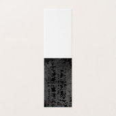 Flitterwochen, verzauberter Wald, schwarzer Visitenkarten (Außenseite Aufgefaltet)