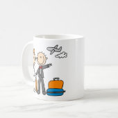 Flitterwochen-Zeit für die Braut-und Kaffeetasse (Vorderseite Links)