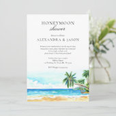 Flitterwochendusche, Paardusche Einladung (Stehend Vorderseite)