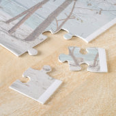 Flitterwochenfonds Venmo PayPal-Spende Q R Paar Puzzle (Seite)
